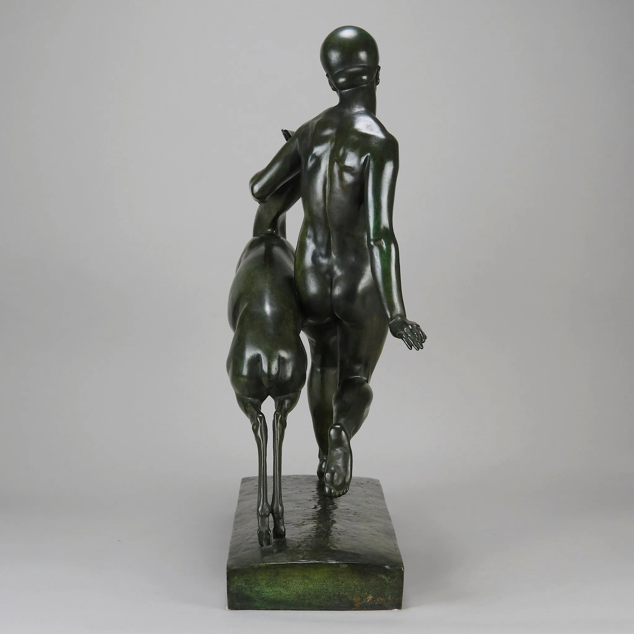 "Nymph And Deer" by Pierre Traverse