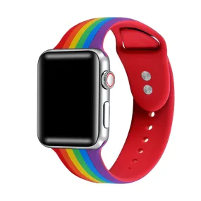 Rainbow Silicone Band for Apple Watch - FINAL SALE