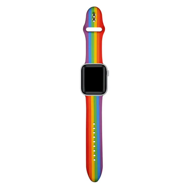 Rainbow Silicone Band for Apple Watch - FINAL SALE