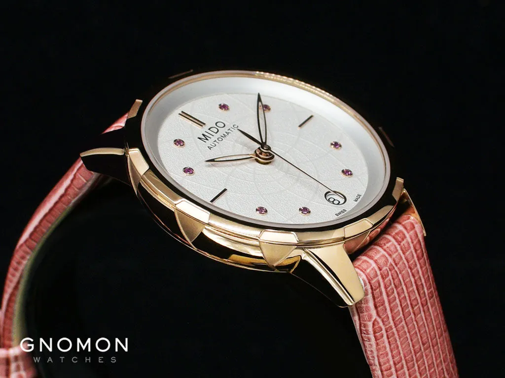 Rainflower Rose Gold Pink Ladies Ref. M043.207.36.011.00
