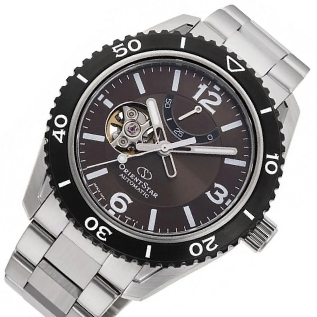 RE-AT0102Y00B RE-AT0102Y Orient Star Automatic Semi Skeleton Mens Watch
