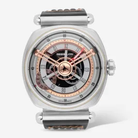 Rebellion Twenty-One Stainless Steel Automatic Men's Watch RB.21.GMT.ST.T04