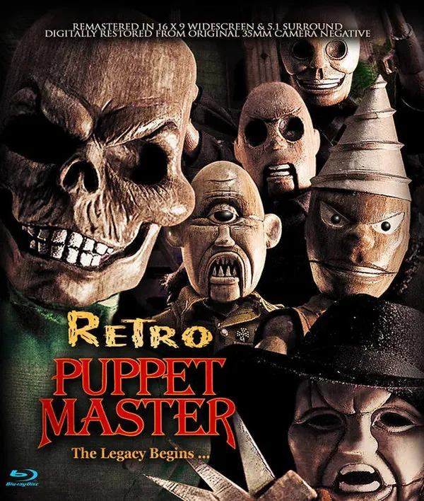 Retro Puppet Master Blu-Ray