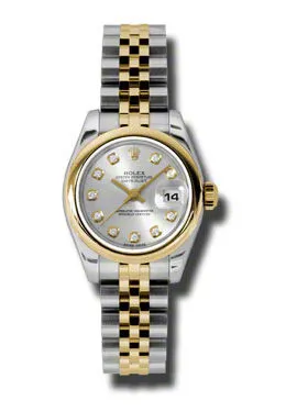 Rolex Datejust Automatic Stainless Steel 18kt Yellow Gold Jubilee Ladies Watch 179163SDJ