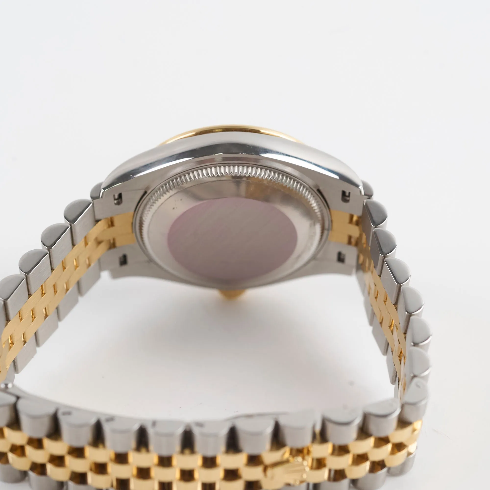 Rolex Datejust Oyster Perpectual Two Tone 31mm Floral Motif with Diamonds Watch Green