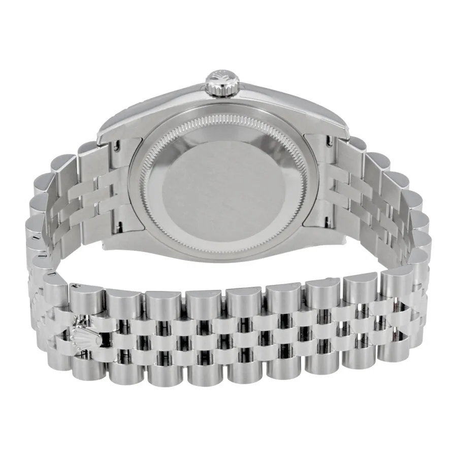 Rolex Datejust Pink Mother of Pearl Diamond Dial Steel and 18K White Gold Ladies Watch 116234PMDJ