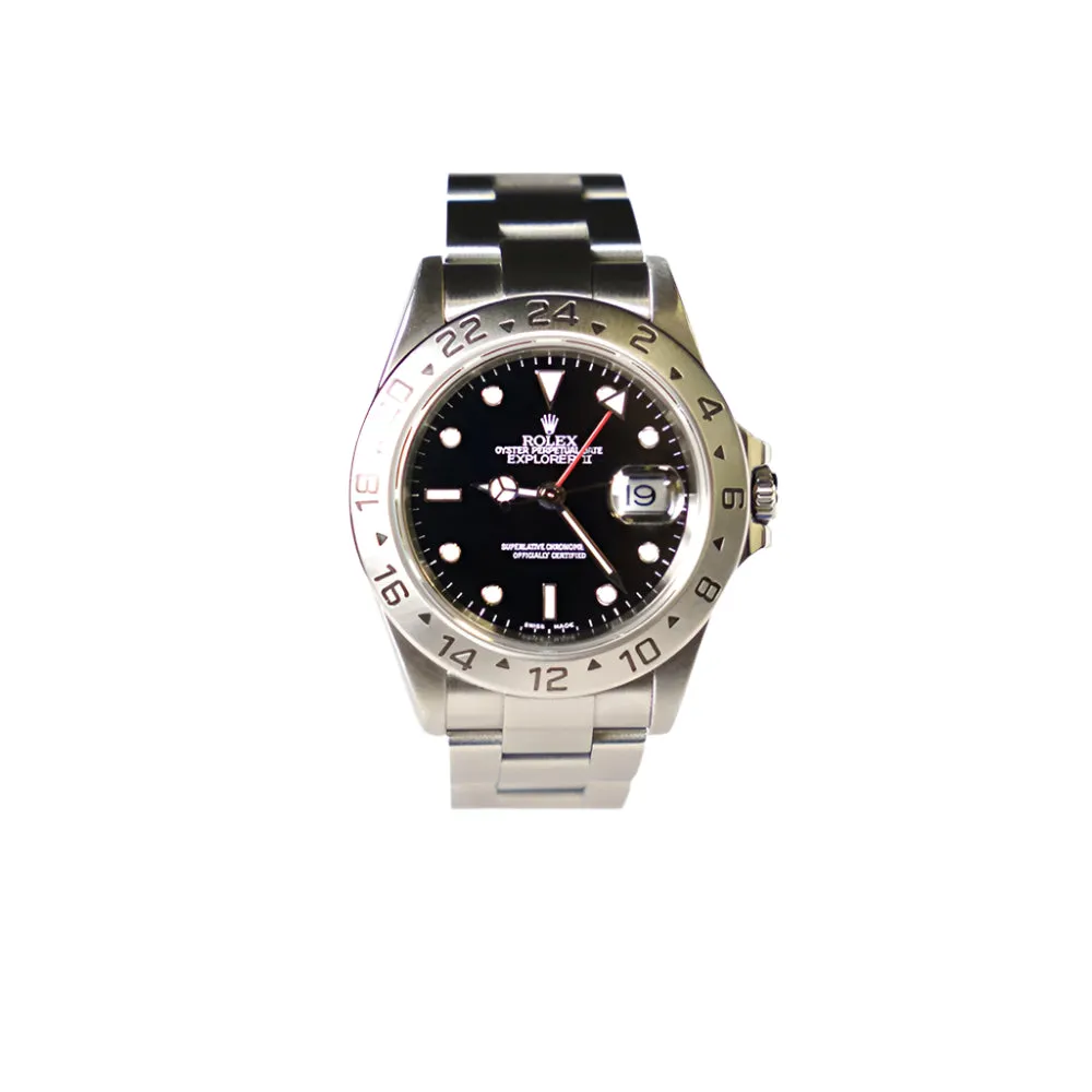 Rolex Explorer II Black dial '16570'