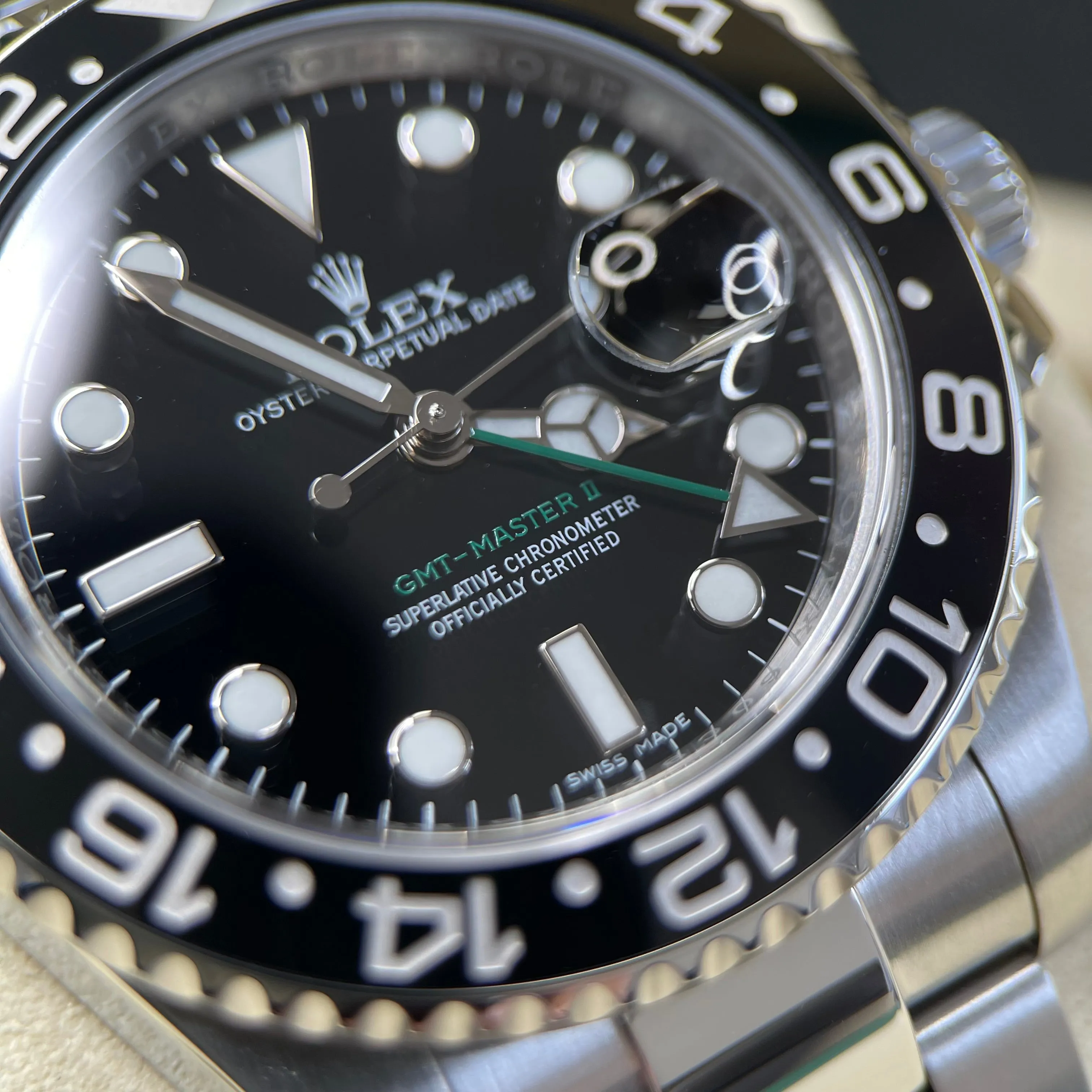 Rolex GMT-Master II 116710LN Black Dial 2017 Full Set Watch