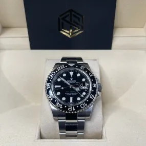 Rolex GMT-Master II 116710LN Black Dial 2017 Full Set Watch