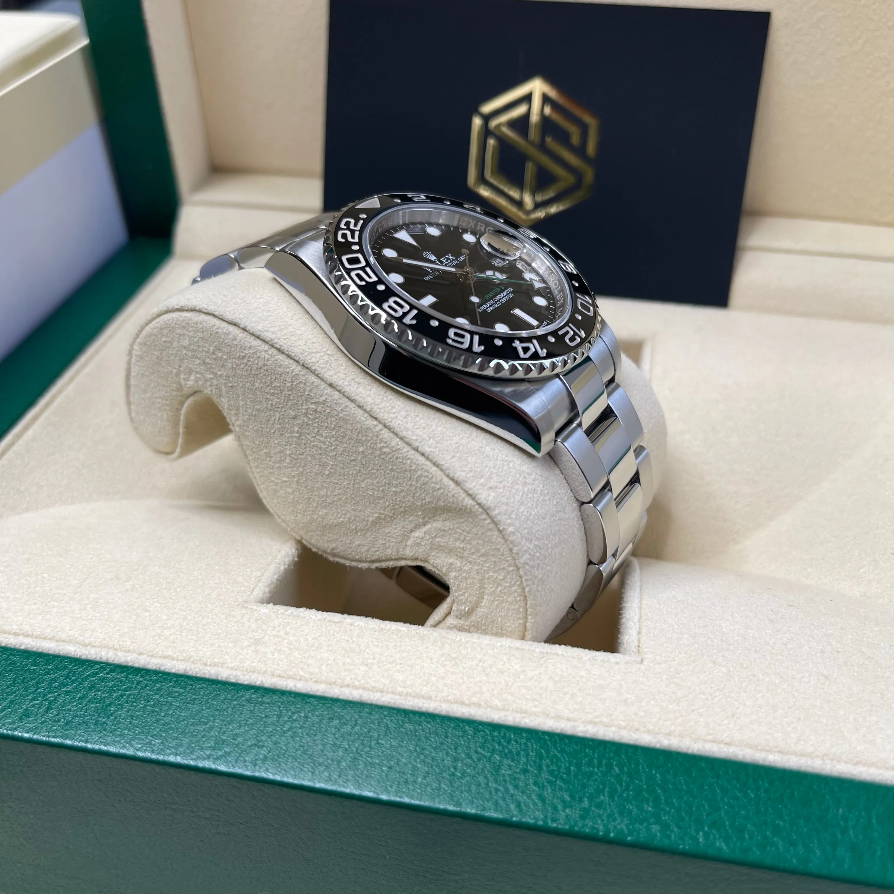 Rolex GMT-Master II 116710LN Black Dial 2017 Full Set Watch