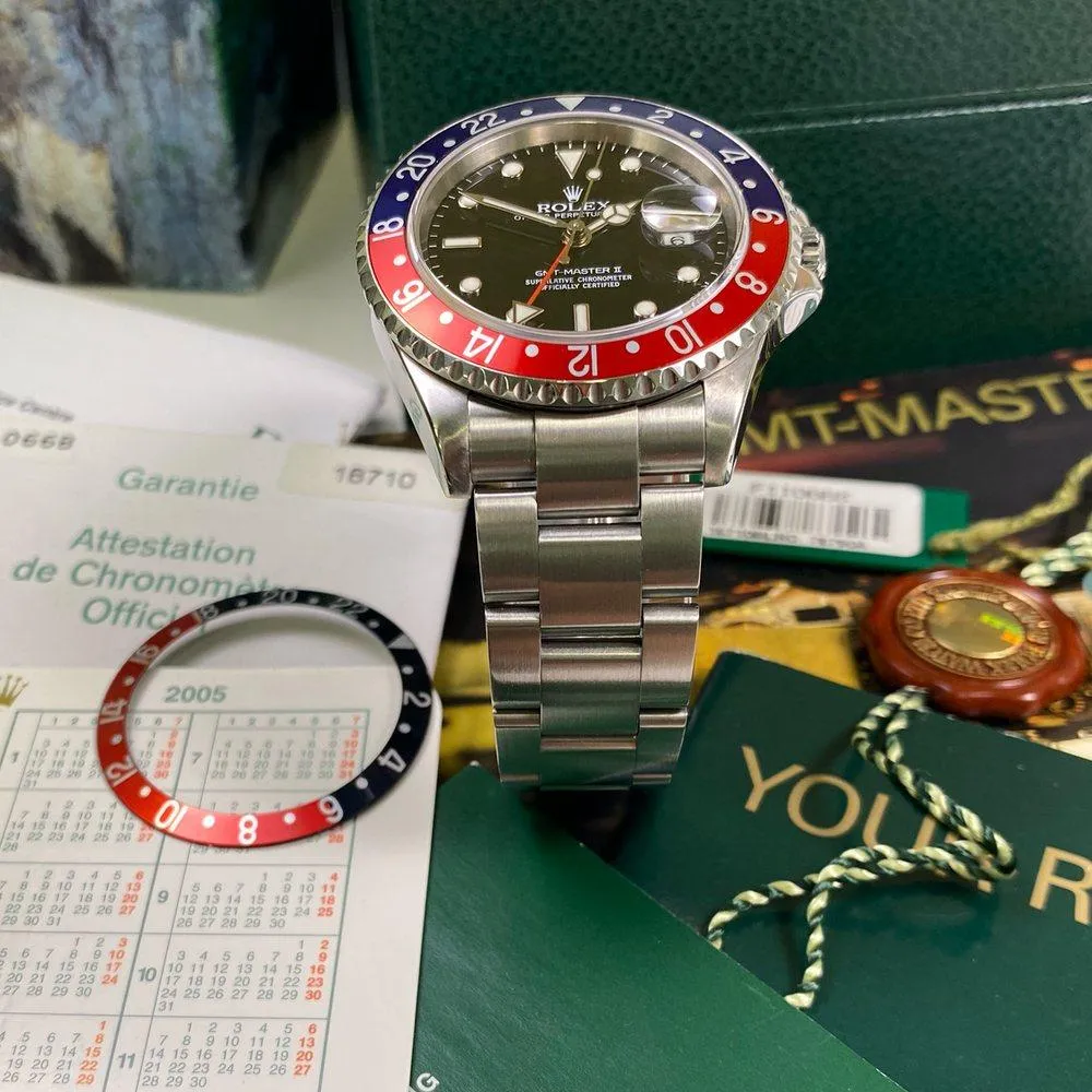 Rolex GMT Master II 16710 Pepsi (2004)