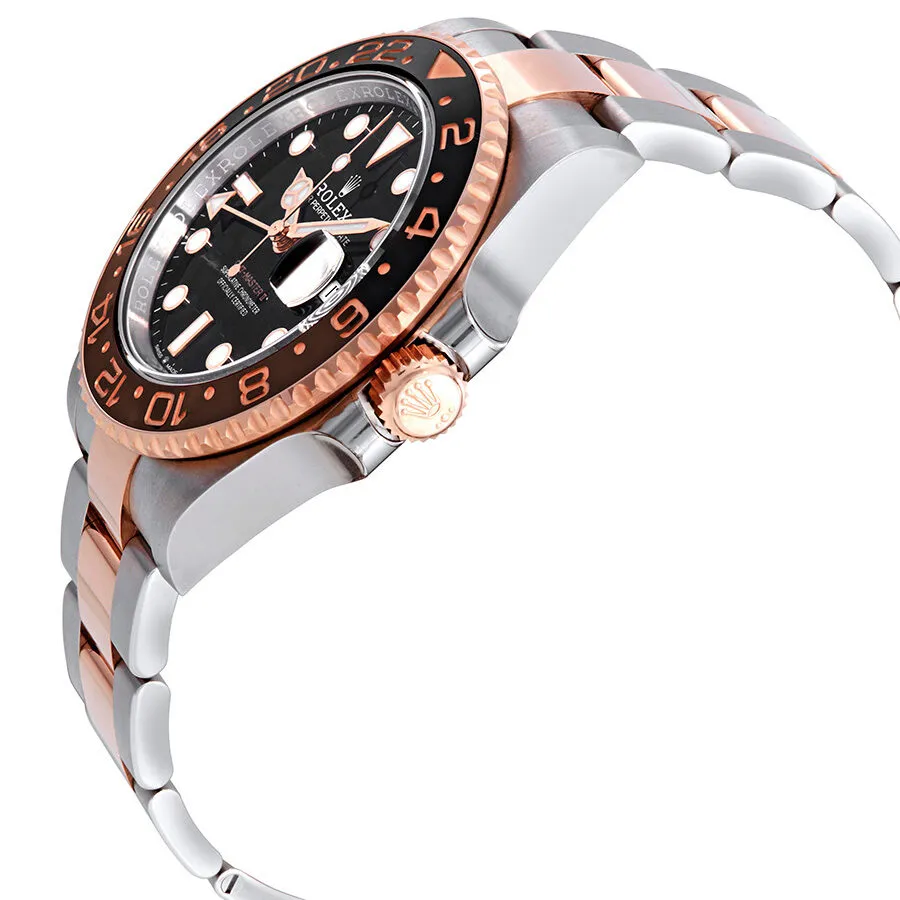 Rolex GMT-Master II 'Root Beer' Automatic Men's Steel and 18 ct Everose Gold Oyster Watch 126711CHNR 126711chnr