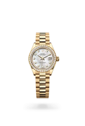 Rolex Lady-Datejust in 18 kt yellow gold, M279138RBR-0015 | Walters & Hogsett