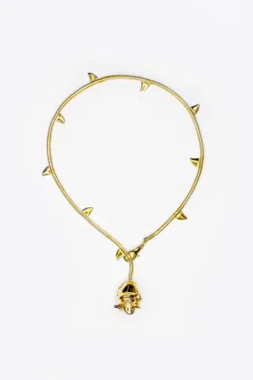 Rosebud Necklace / Gold