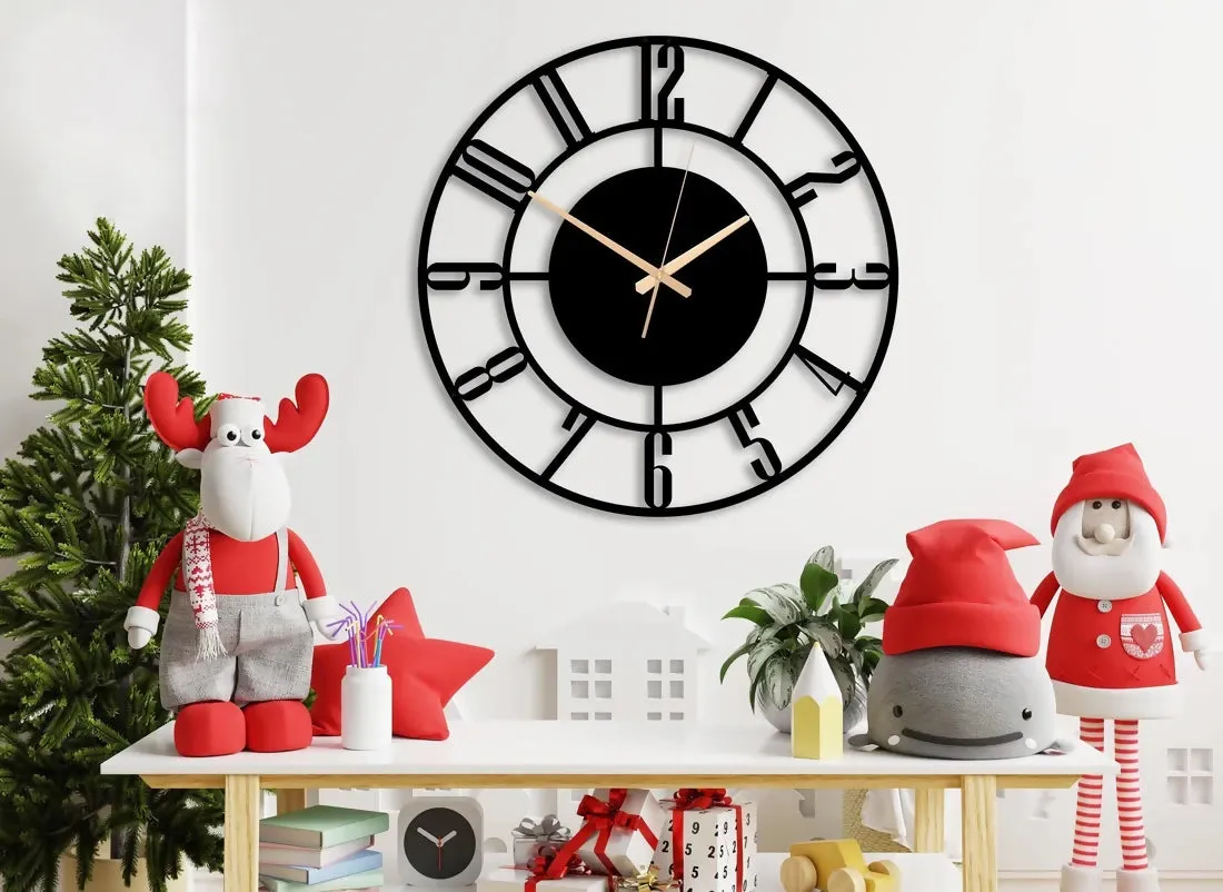Round Wall Clock - Wall Decor - Home Decor - Wall Clocks
