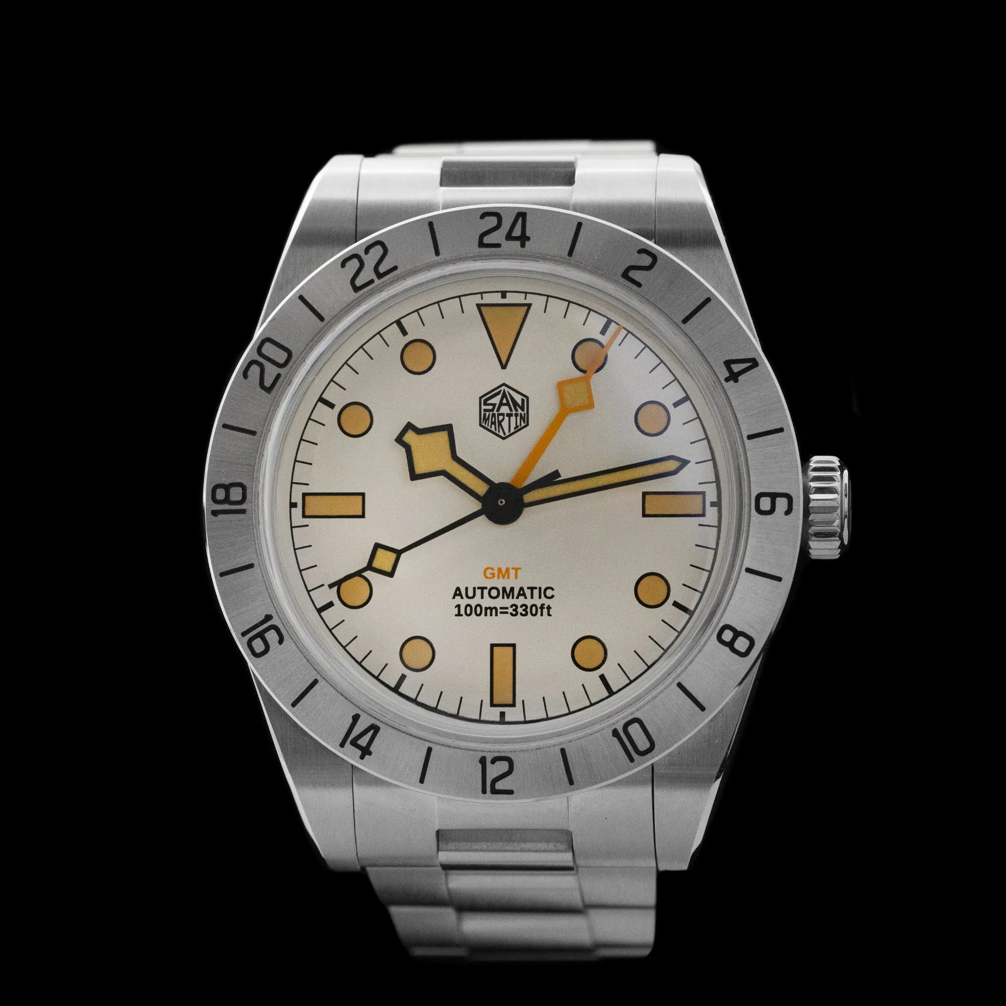 San Martin - 2022 Vintage Style GMT ‘Polar Dial’