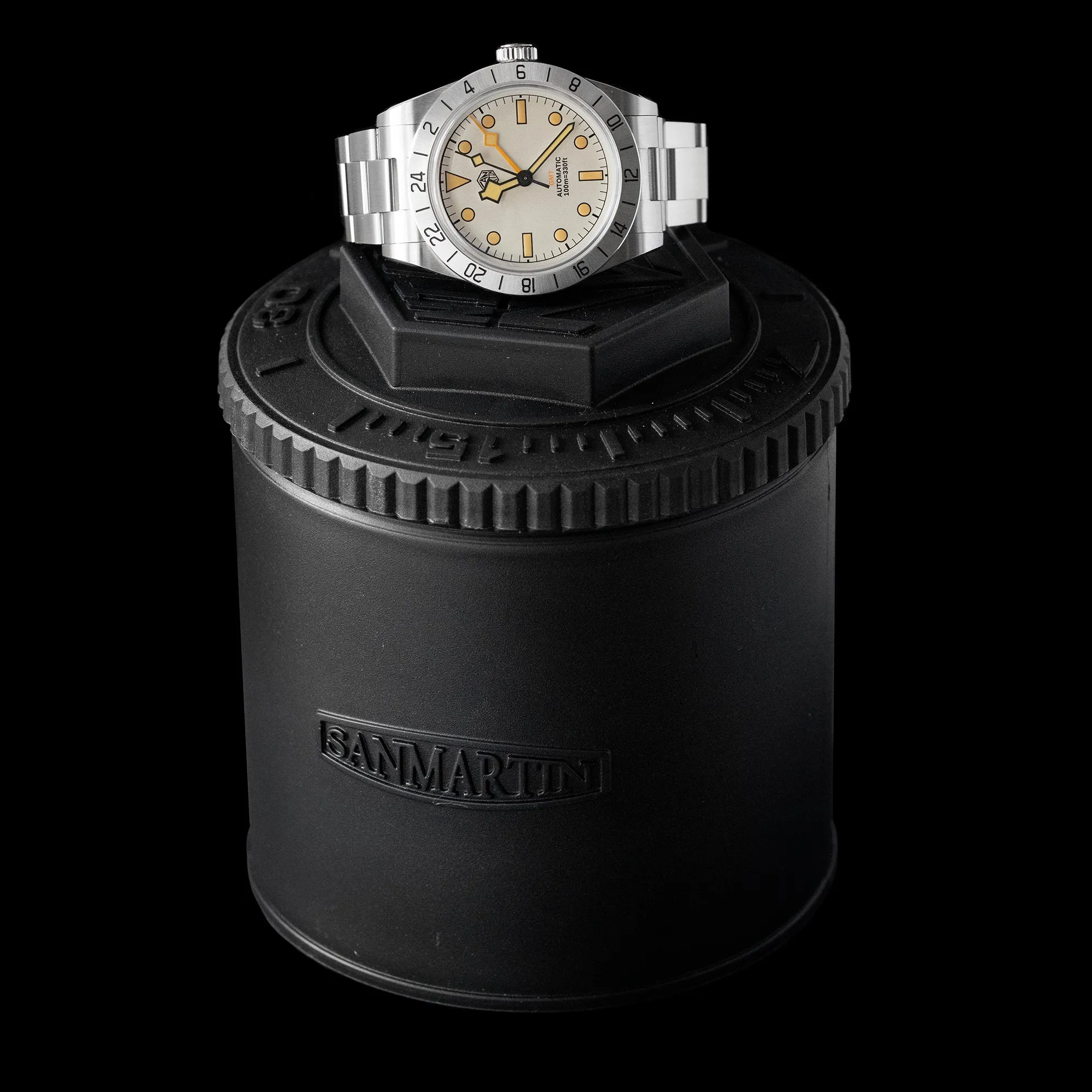 San Martin - 2022 Vintage Style GMT ‘Polar Dial’