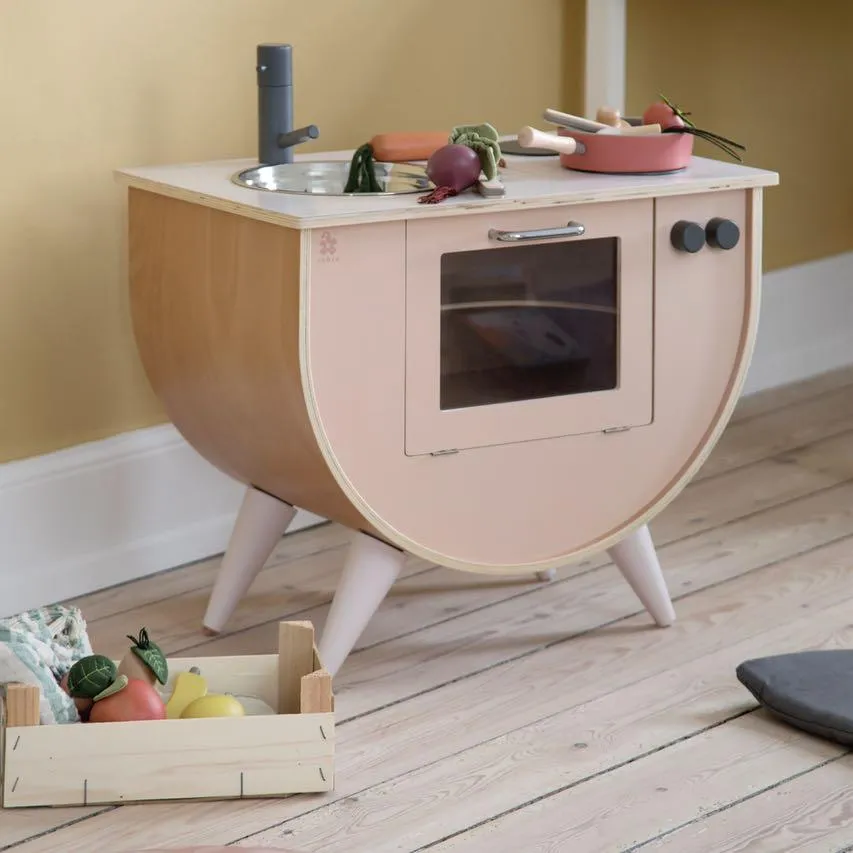 Sebra - Play kitchen - Sunset pink