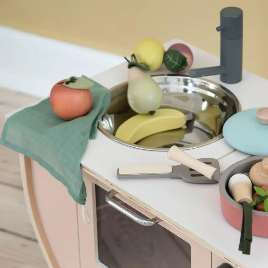 Sebra - Play kitchen - Sunset pink