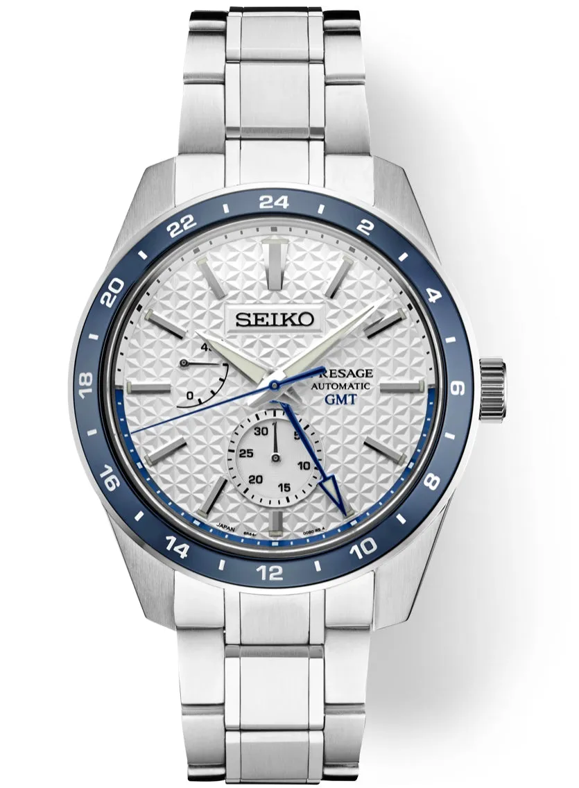 Seiko -  Presage Sharp Edged Series GMT SPB223