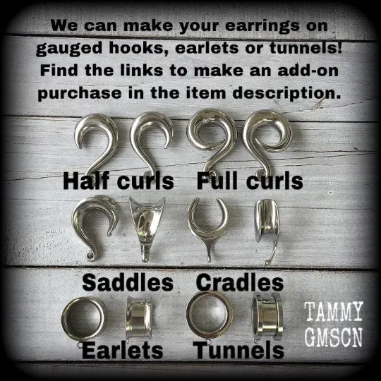 Sigil of Samael earrings-Occult sigil jewellery