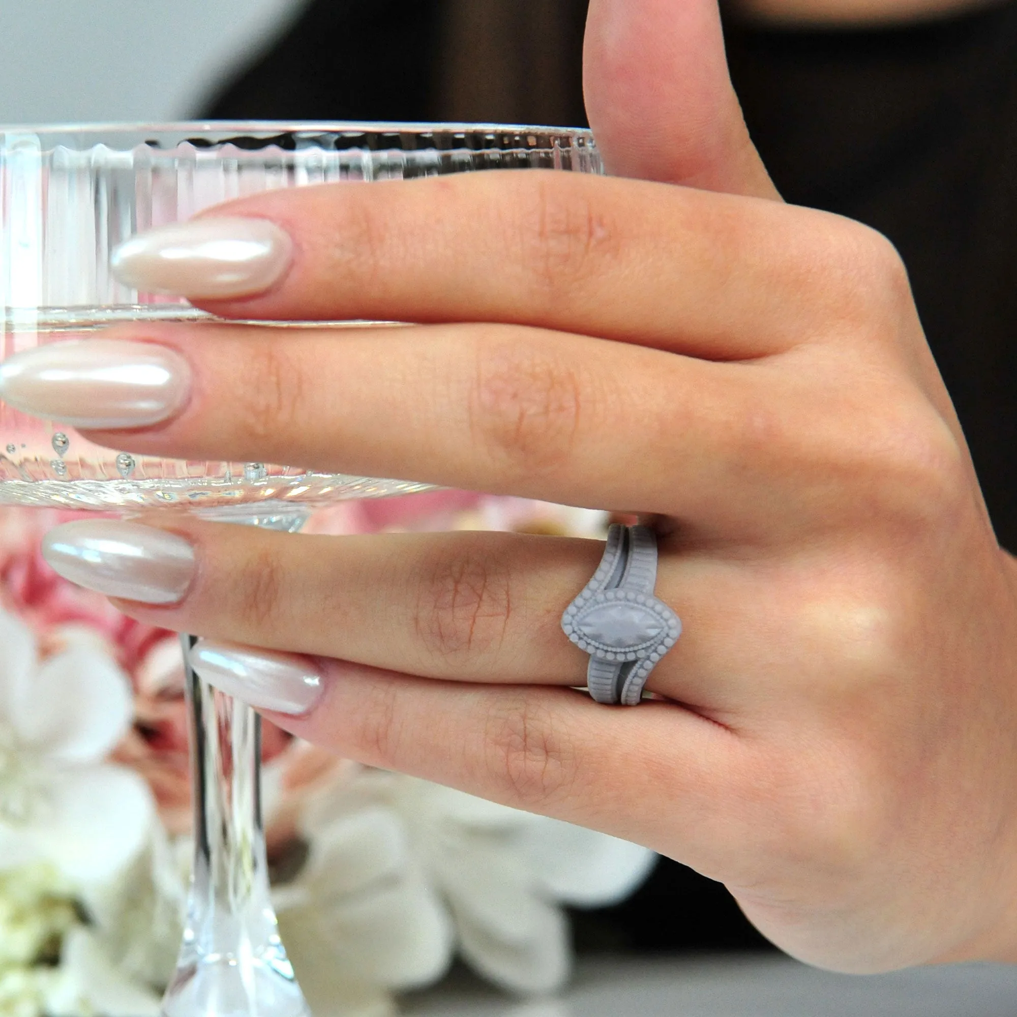 Silicone Diamond - Marquise Collection