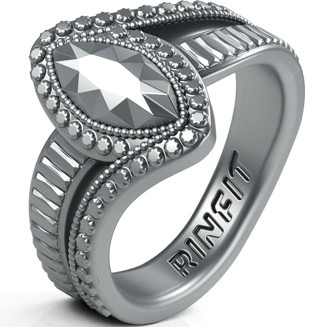Silicone Diamond - Marquise Collection