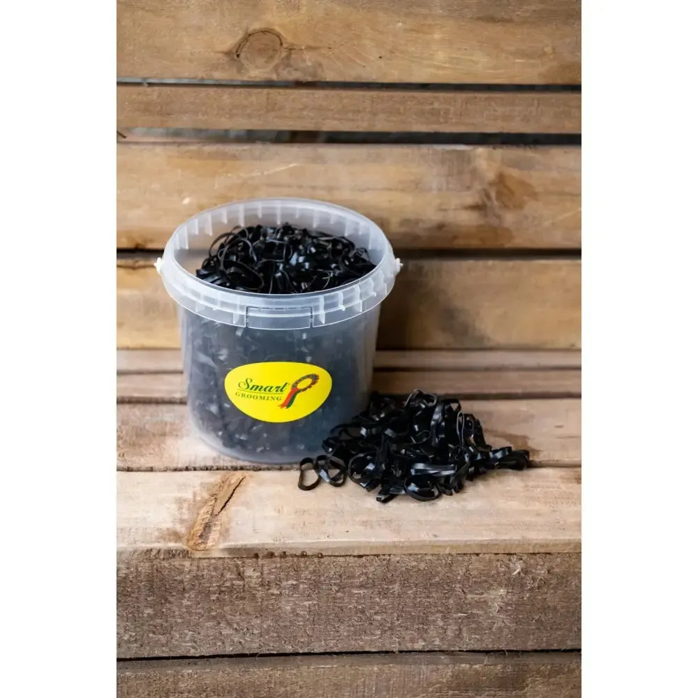 Silicone Plaiting Bands Tub of 1800