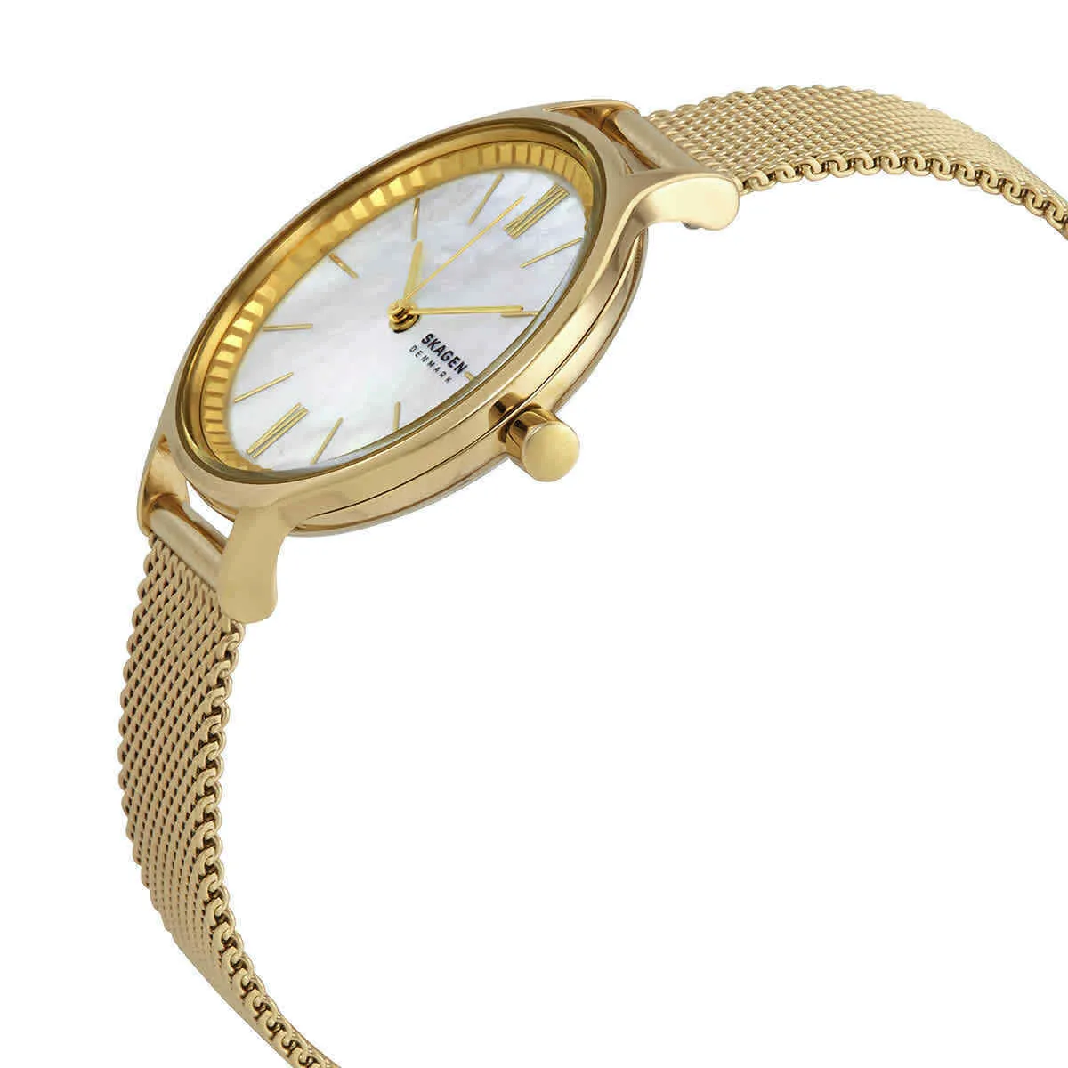Skagen Anita Quartz Mother of Pearl Dial Ladies Watch SKW2907