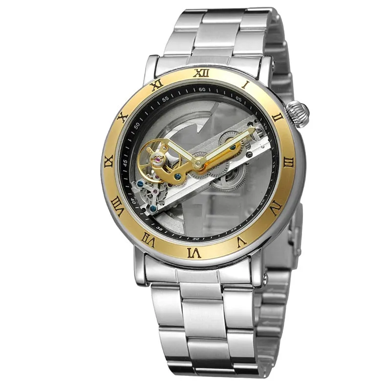 Skeleton Automatic Wrist Watch
