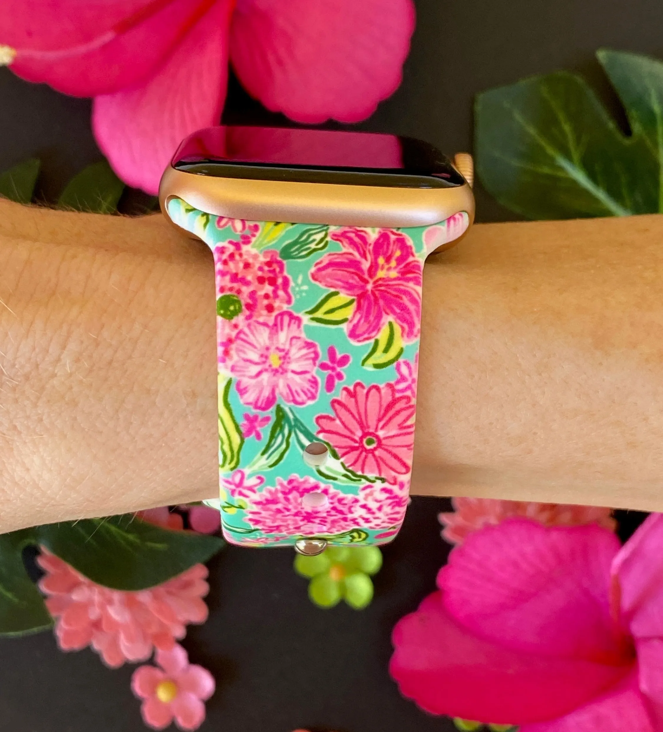 Spring Floral Bundle Watch Bands For Apple Watch
