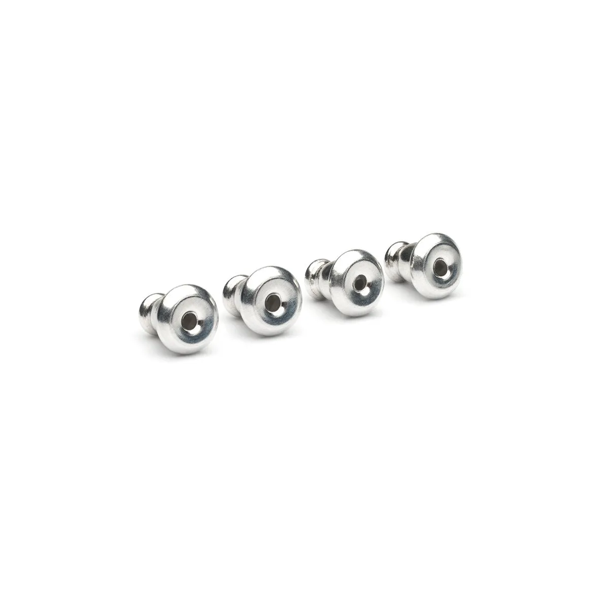Stainless Steel Bullet Backs Accessory - 2 Pairs