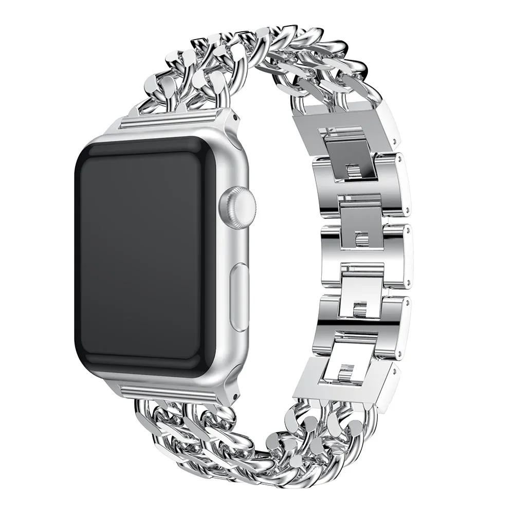 Stainless Steel Chain Link Bracelet for Apple Watch
