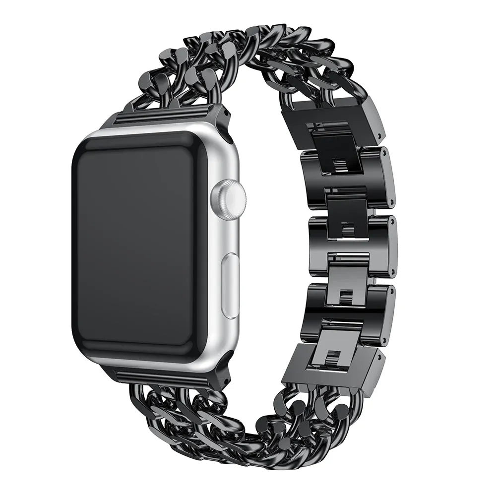 Stainless Steel Chain Link Bracelet for Apple Watch