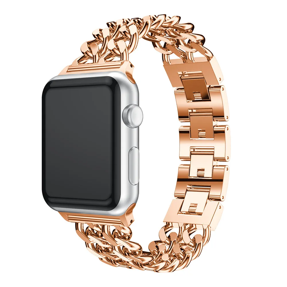 Stainless Steel Chain Link Bracelet for Apple Watch