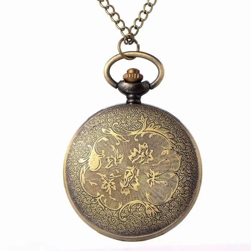 Steampunk Skeleton Gearing Pocket Watch