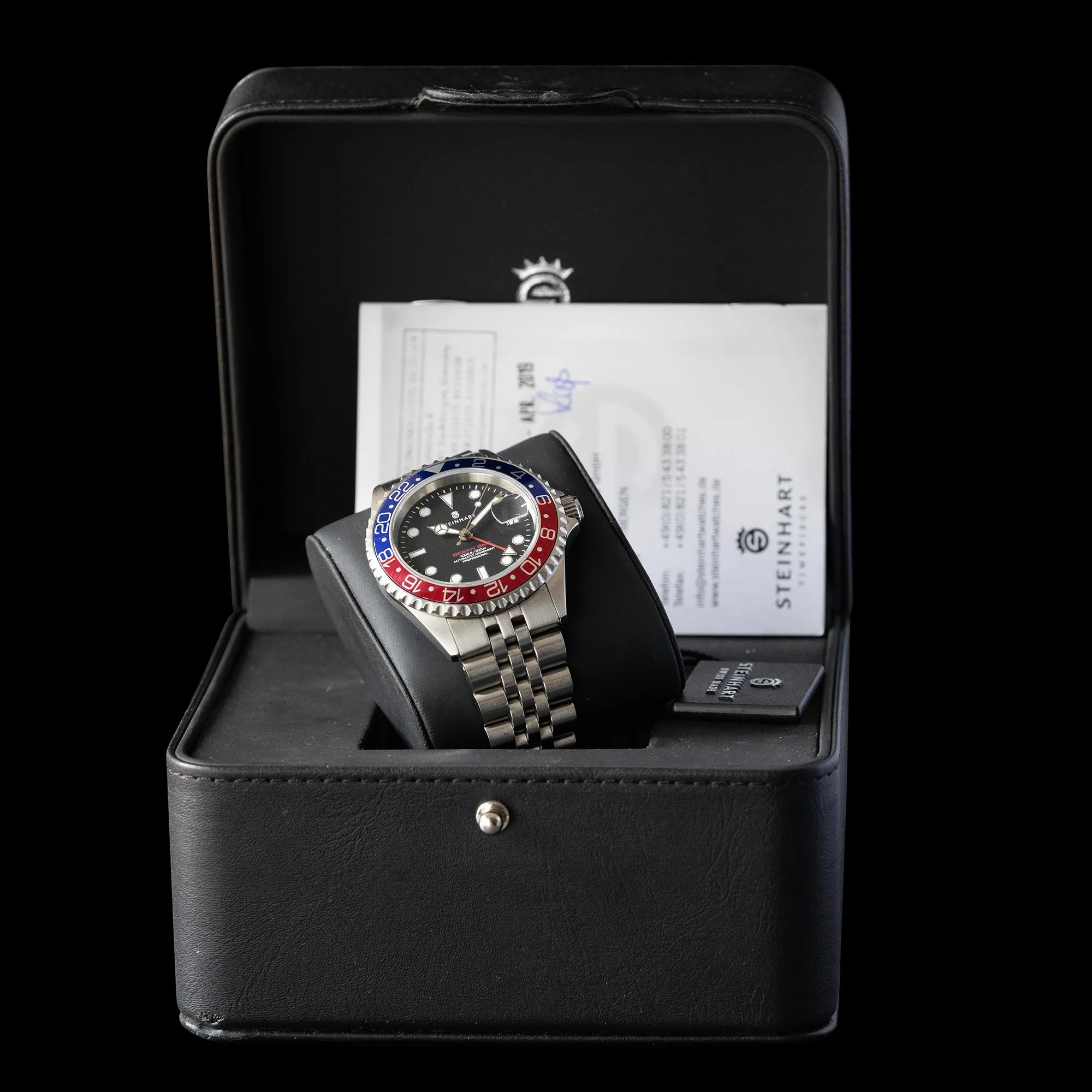 Steinhart - Ocean One 39 GMT "Pepsi" 103-0921