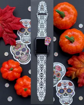 Sugar Skull Watch Band For Apple Watch