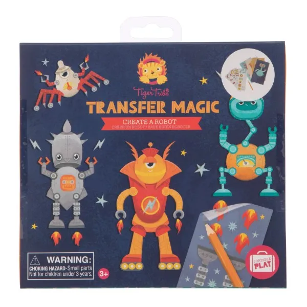 Tiger Tribe TT6-0311 Transfer Magic Create a Robot