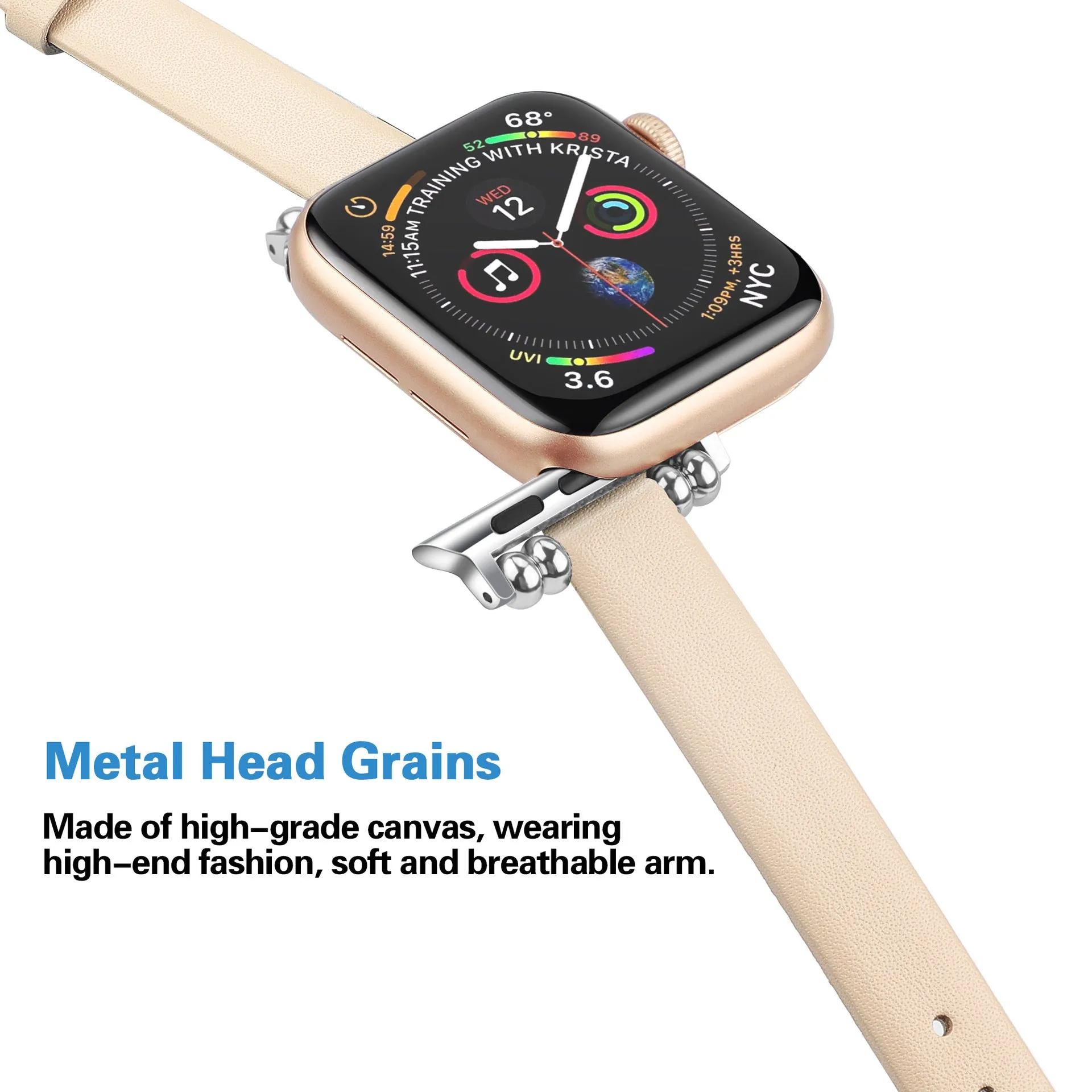 Top layer leather thin strap for Iwatch W24KAW81927