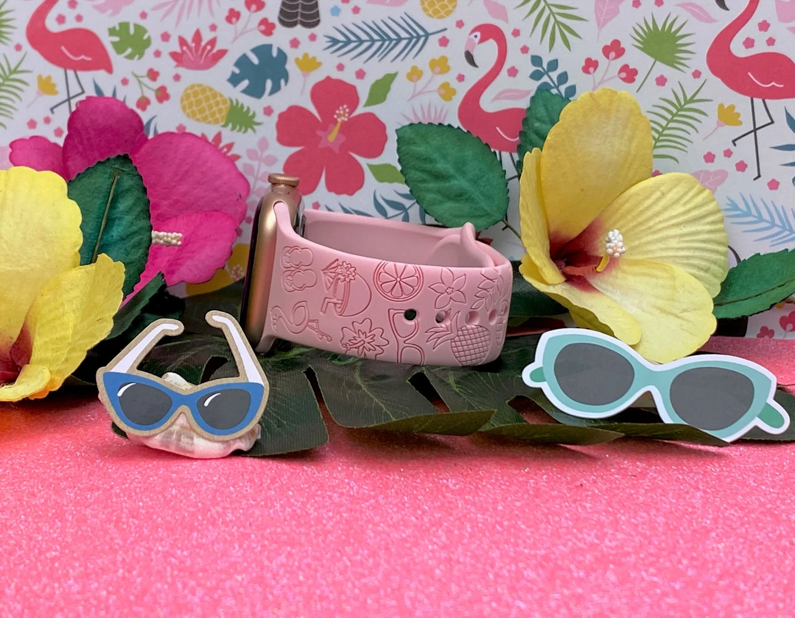 Tropical Summer Watch Band For Apple Watch