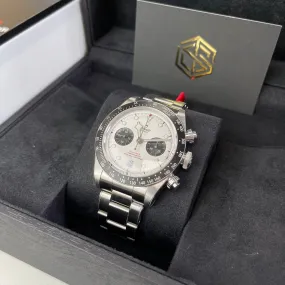 Tudor Black Bay Chronograph 'Panda' White Dial M79360N-0002 Brand New Watch