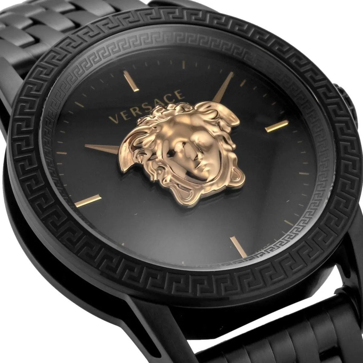 Versace Black Stainless Steel Men's Watch VERD00518