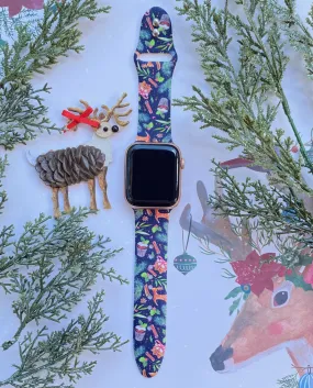 Vintage Christmas Watch Band For Apple Watch