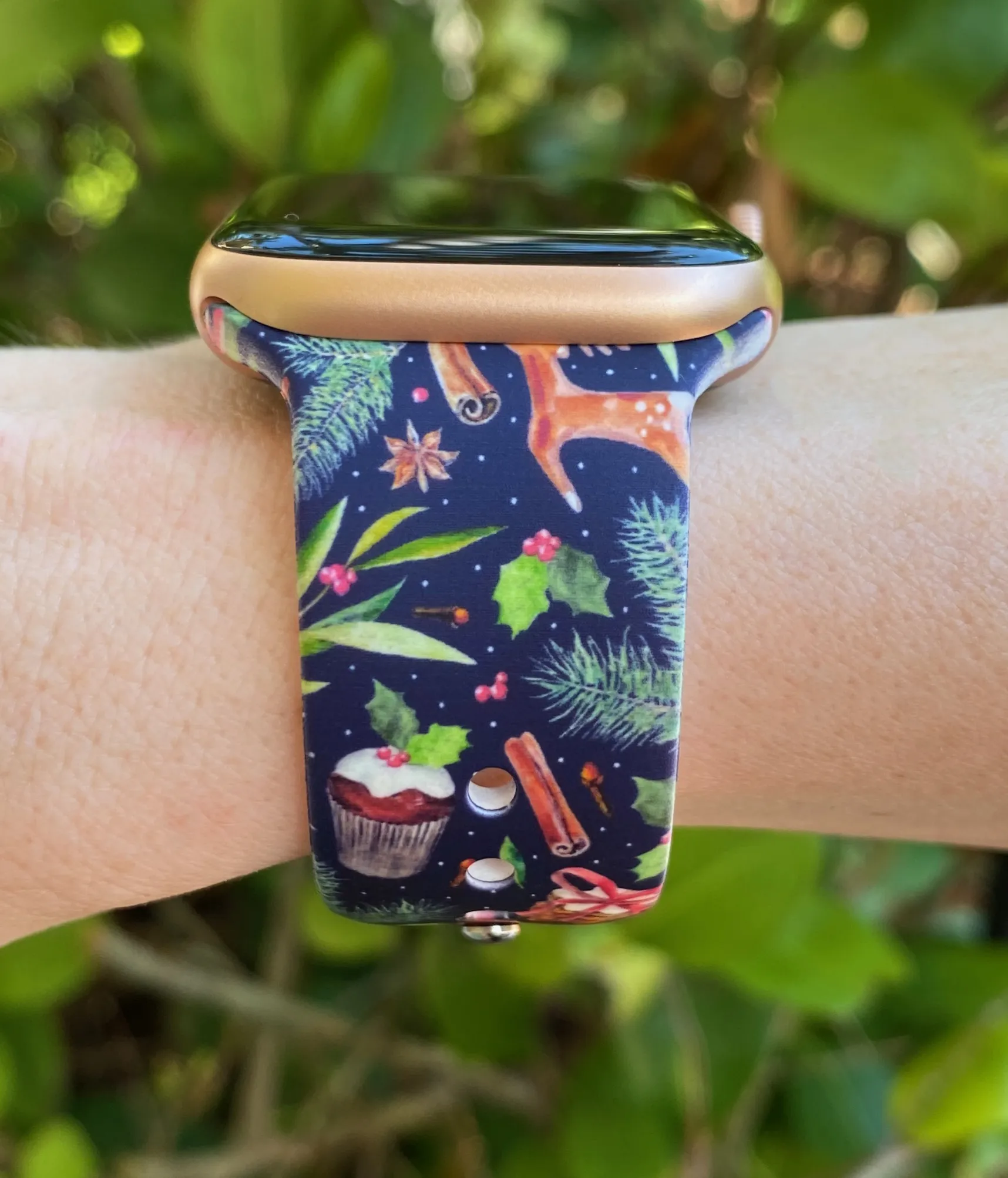 Vintage Christmas Watch Band For Apple Watch