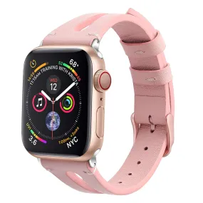 With a scaled-down open leather strap for iwatch W24KAW81136