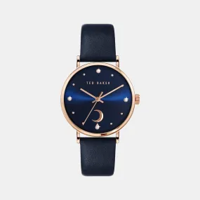 Women Blue Analog Leather Watch BKPPHF131