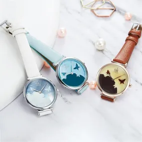 Women's Kallima Inachus Butterfly Dial Watch