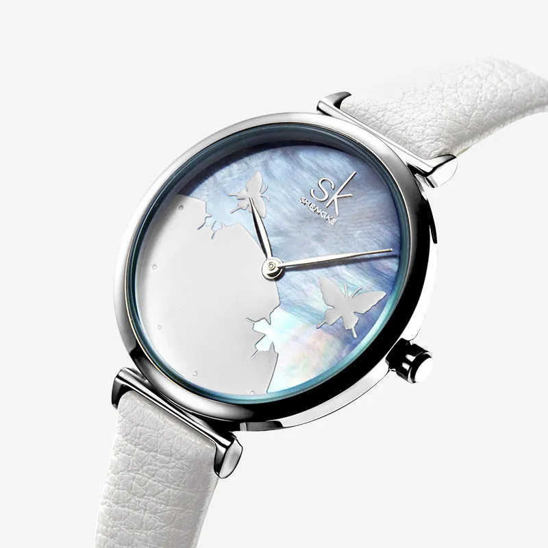 Women's Kallima Inachus Butterfly Dial Watch