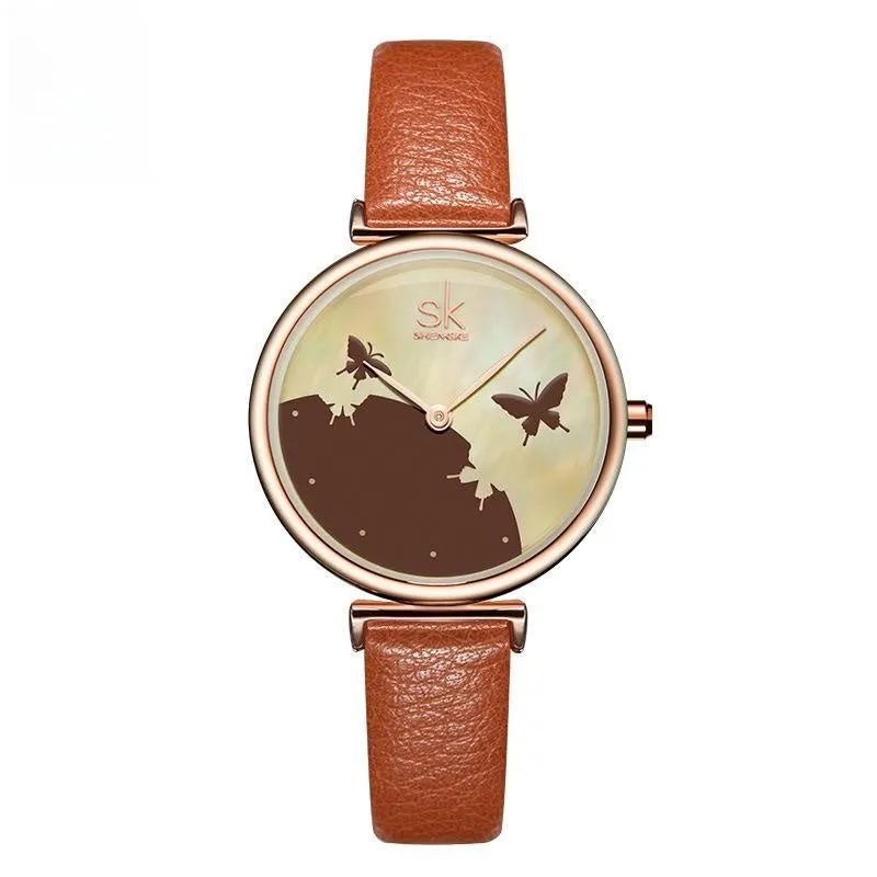 Women's Kallima Inachus Butterfly Dial Watch